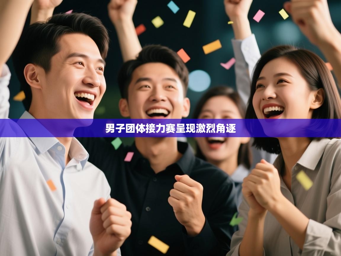 男子团体接力赛呈现激烈角逐  第2张